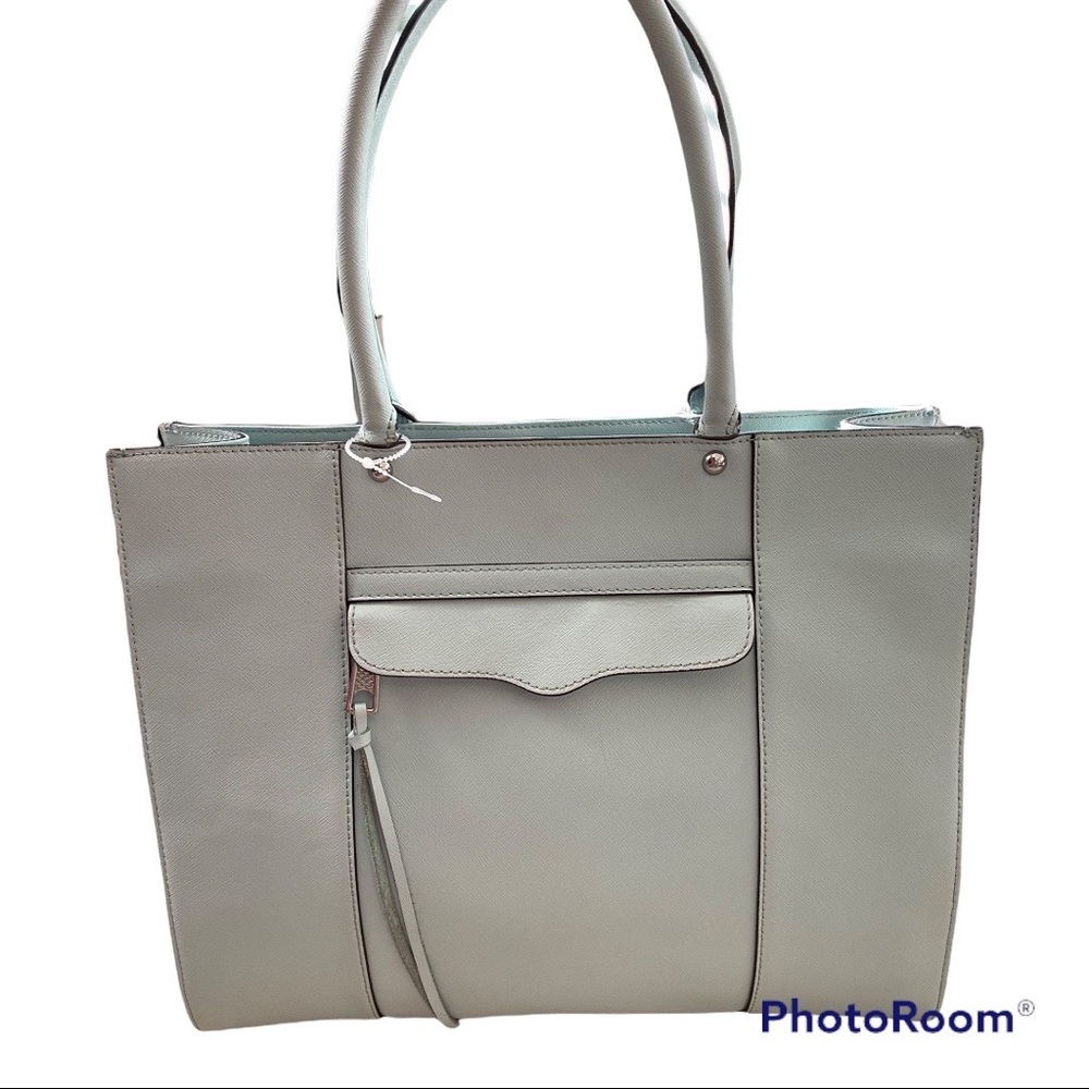EUC Rebecca Minkoff Mab Tote light blue